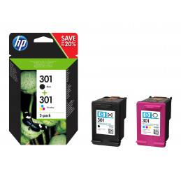 HP 301 - Paquete de 2 -...